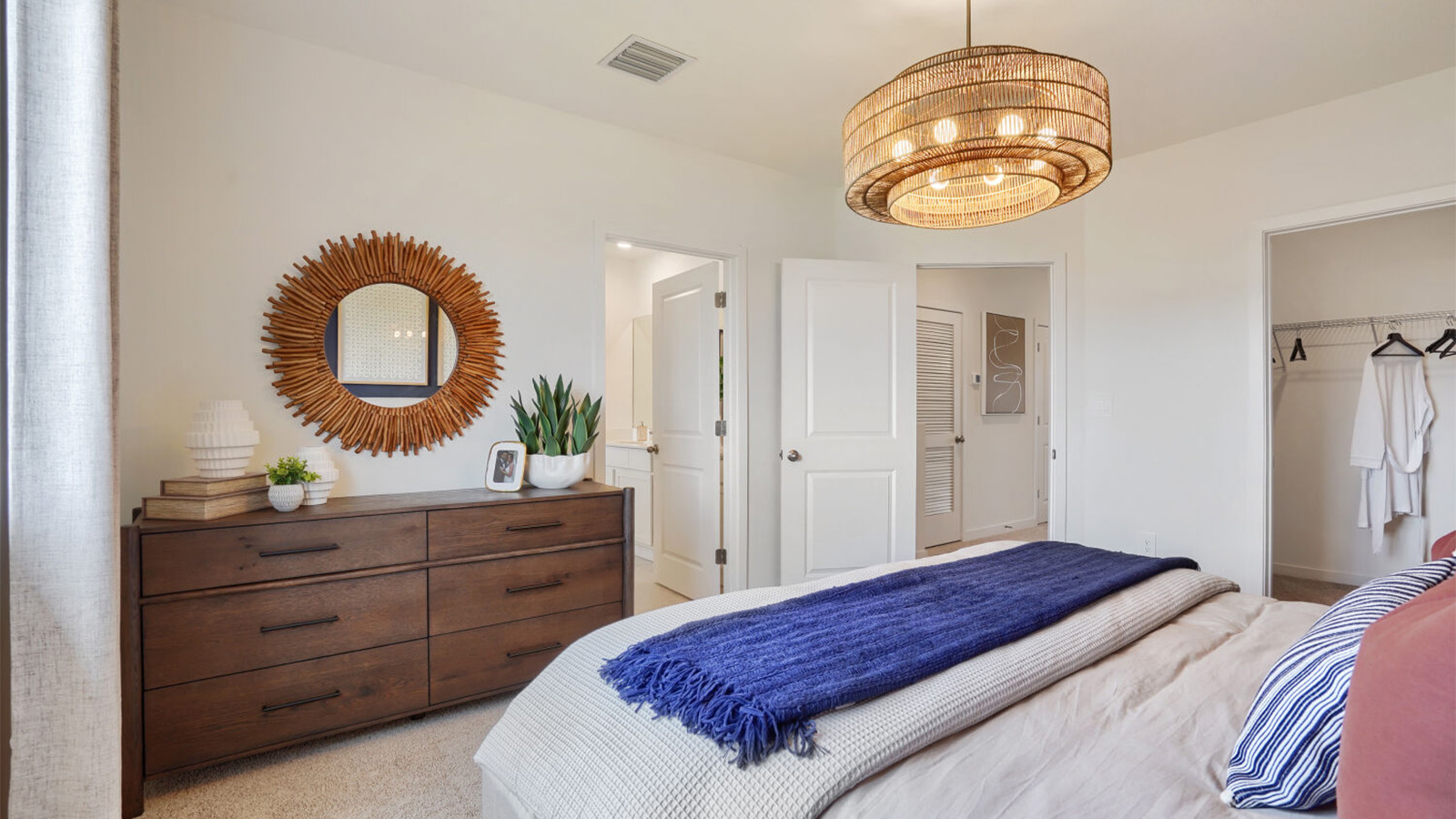 upstairs primary bedroom