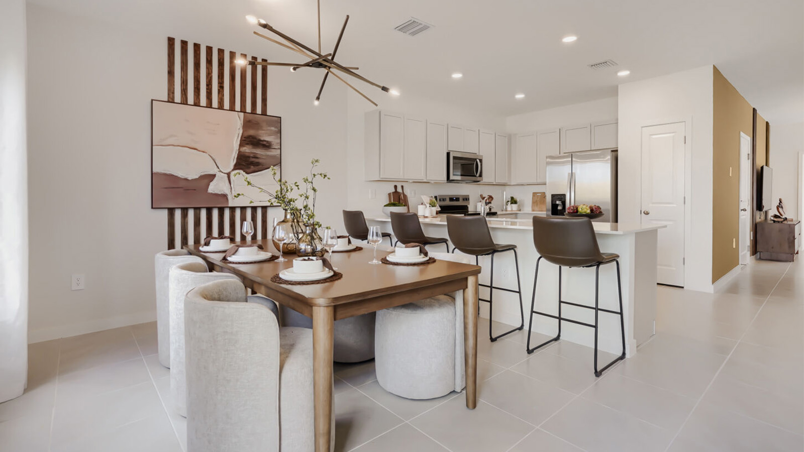 dining room area