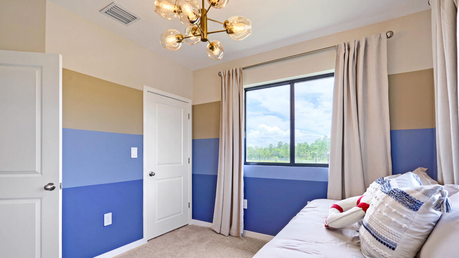 secondary bedroom located upstairs
