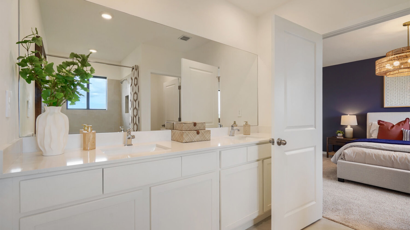 upstairs primary bathroom