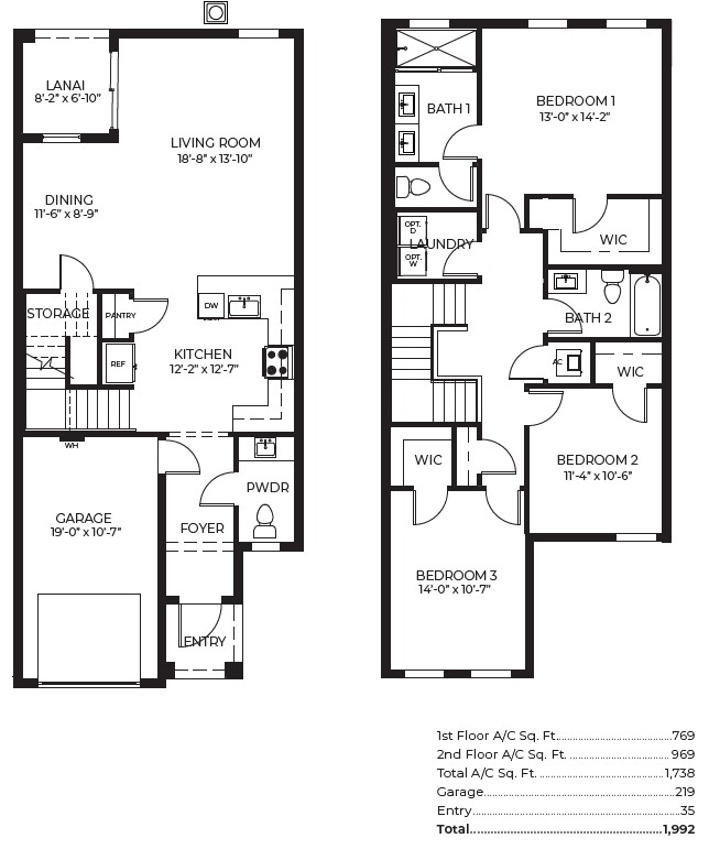 Bonnet Floorplan