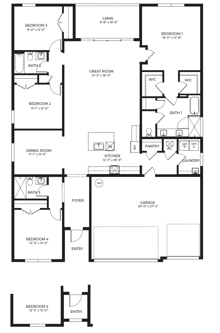 Destin Floorplan