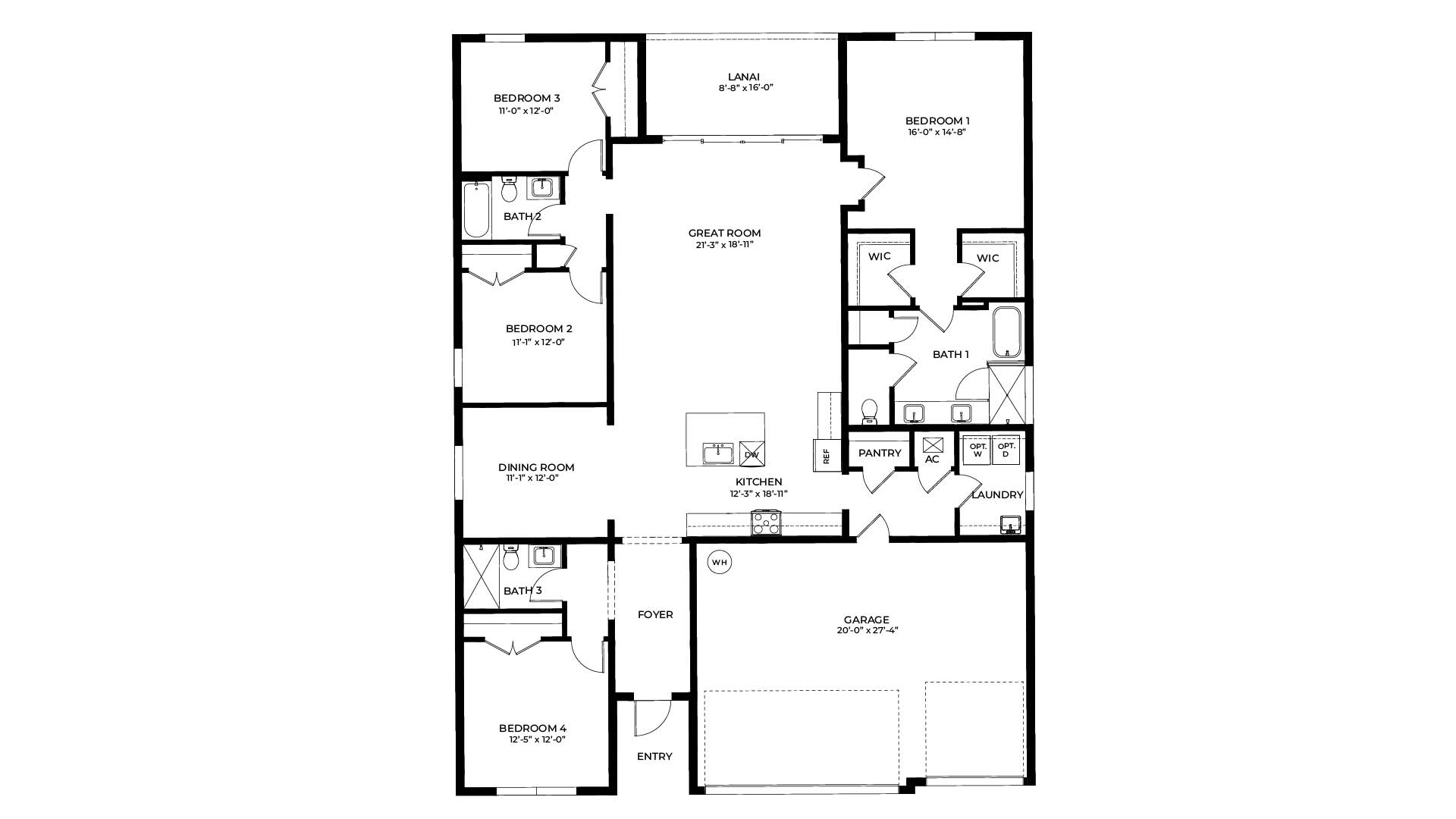 Destin Floorplan