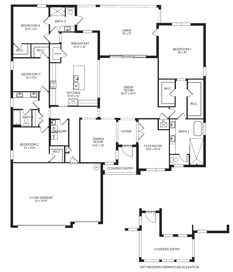 floor plan Bellister