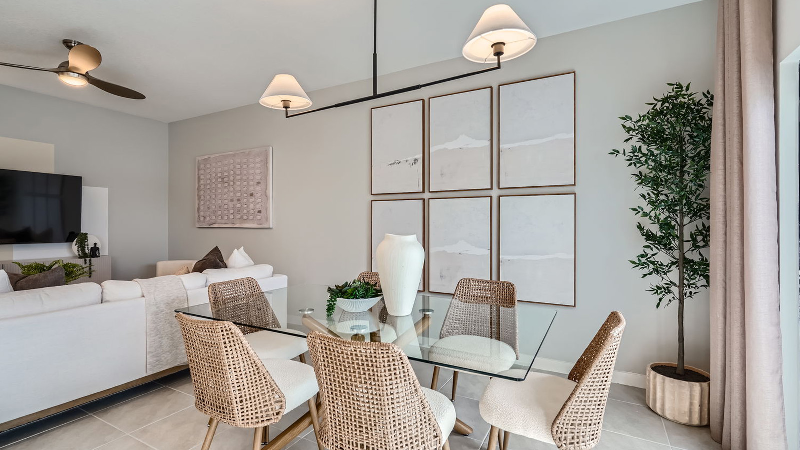 breakfast area