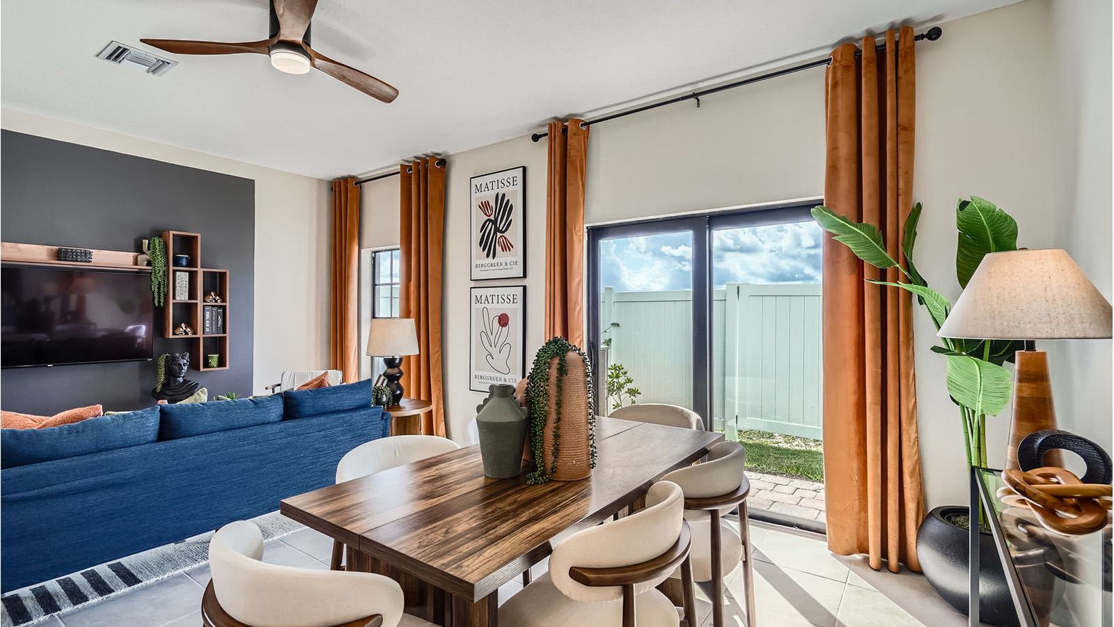 dining and great room