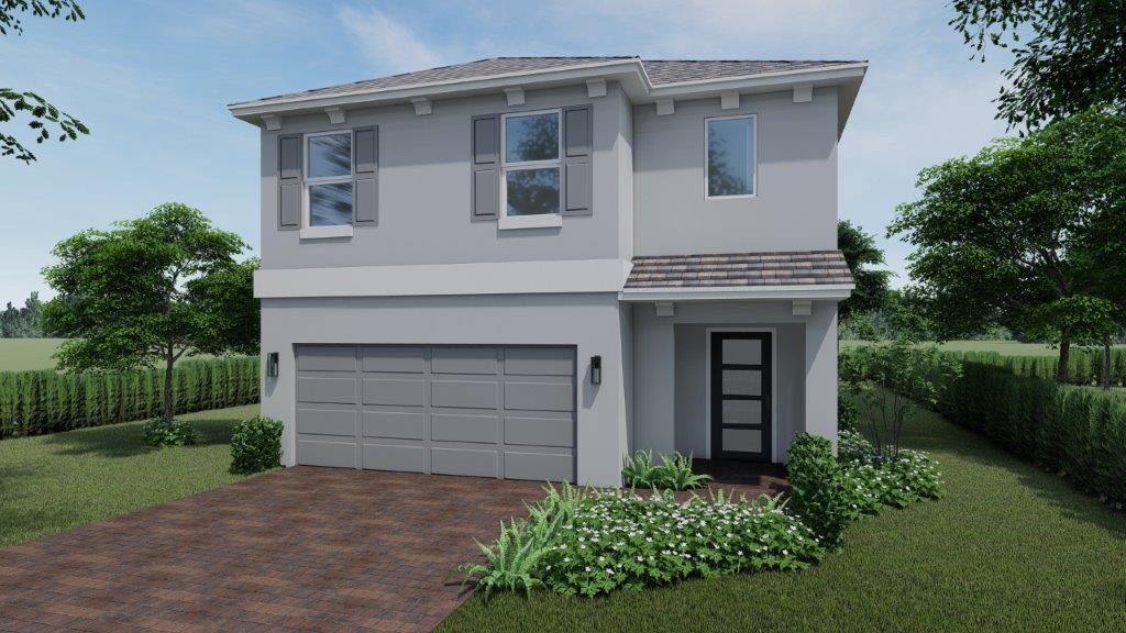 Exterior Rendering Classic Elevation