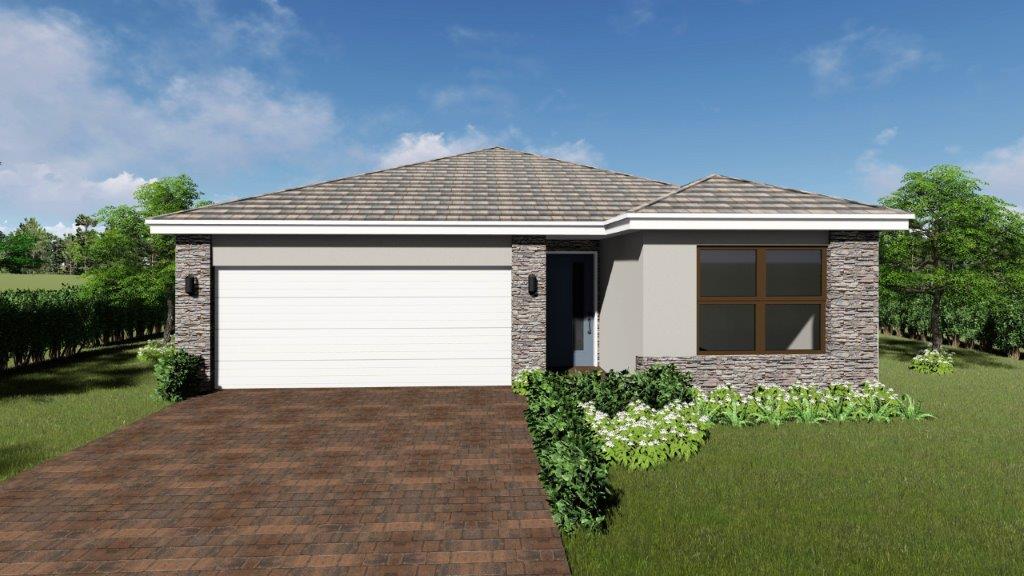 Exterior Rendering Contemporary Elevation