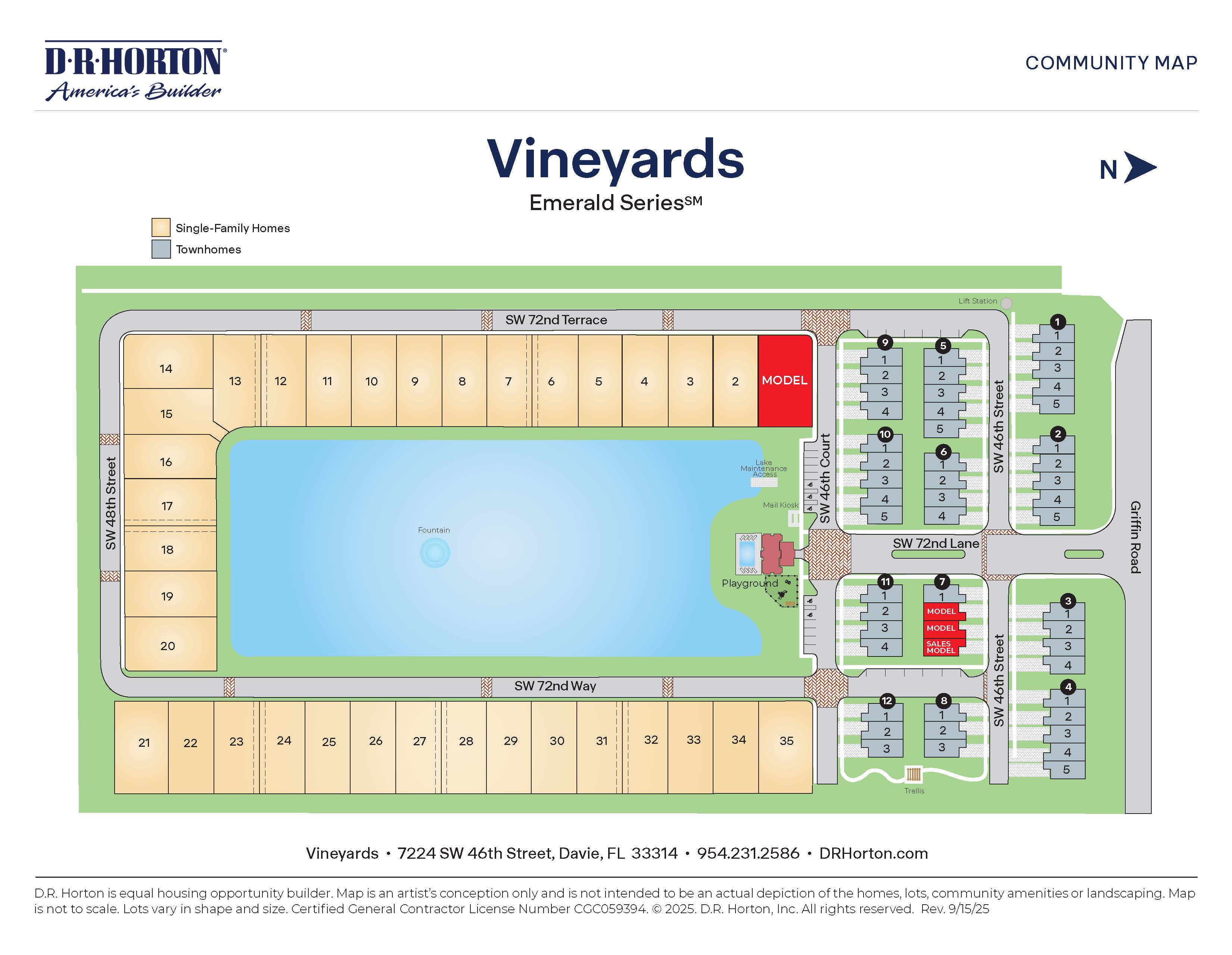 Static Lot Map