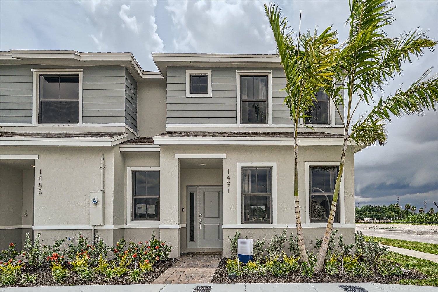 Roby floor plan — Exterior Front