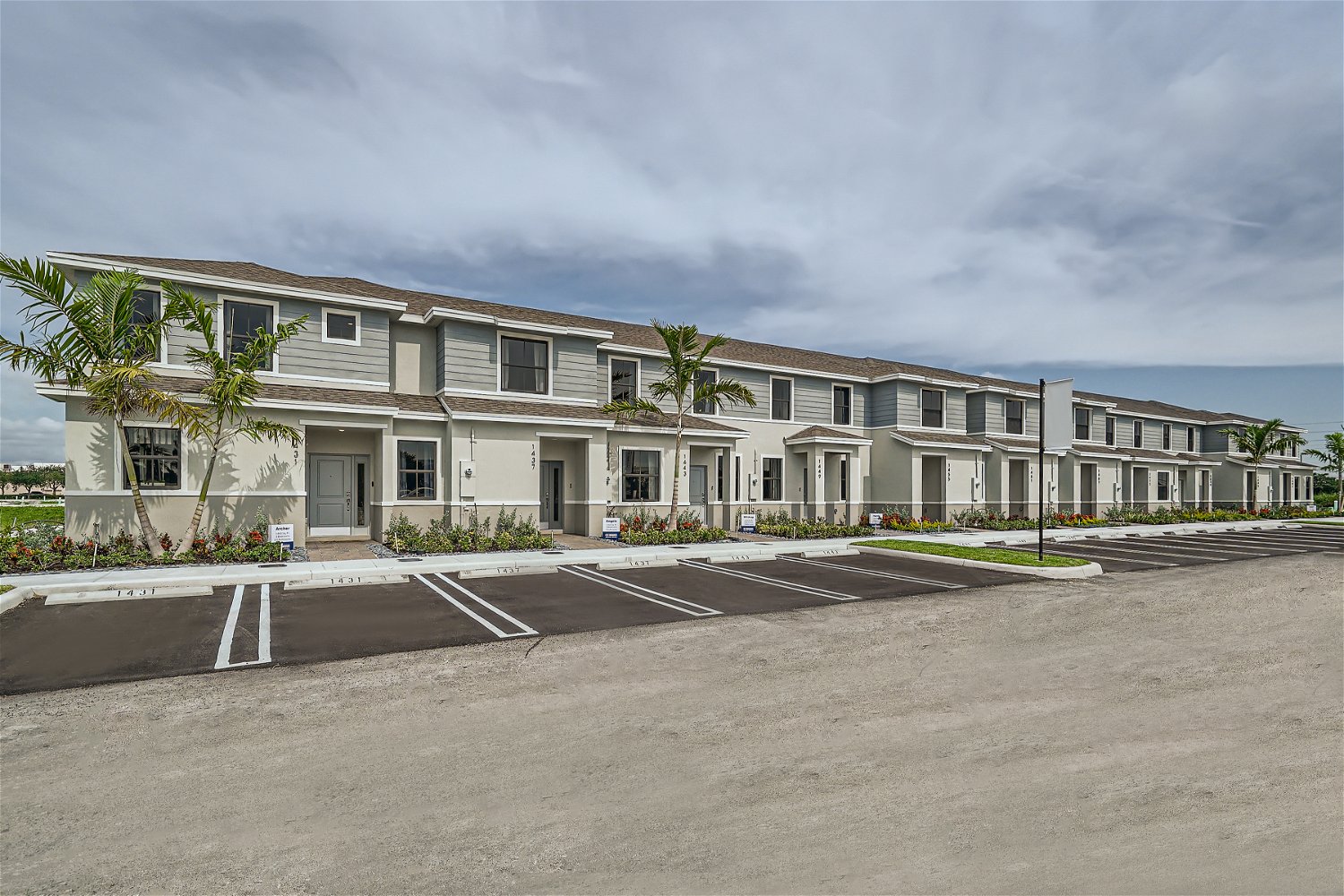 Archer floor plan — Exterior Front
