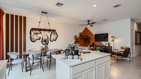 Vista Sol Decorated Model Home Bella Floorplan