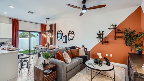 Vista Sol Decorated Model Home Bella Floorplan