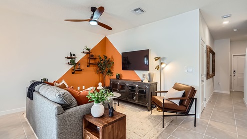 Vista Sol Decorated Model Home Bella Floorplan
