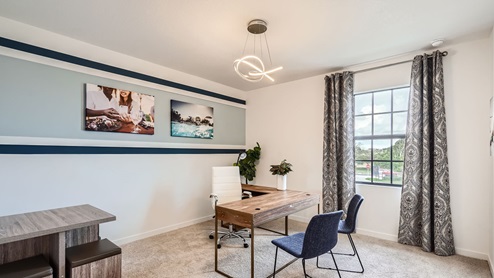 Vista Sol Decorated Model Home Bella Floorplan