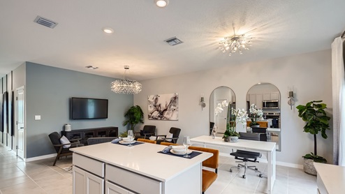 Vista Sol Decorated Model Home Bella Floorplan