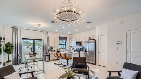 Vista Sol Decorated Model Home Bella Floorplan