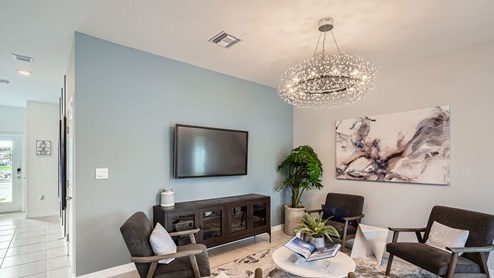 Vista Sol Decorated Model Home Bella Floorplan