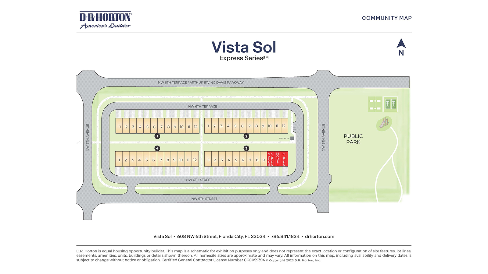 Static Lot Map