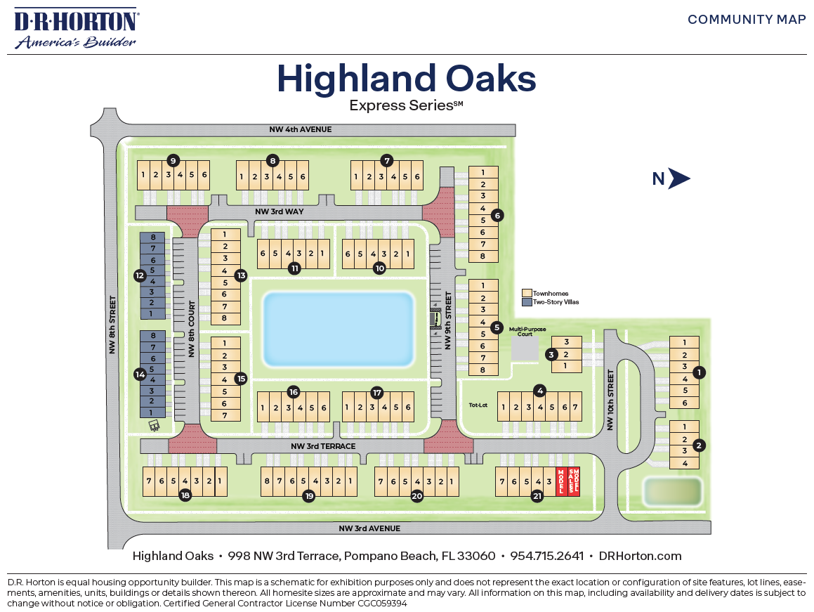 New Homes in Highland Oaks Pompano Beach, FL D.R. Horton