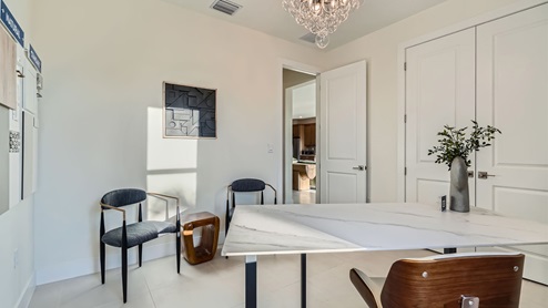 Estrella Square Decorated Model Home Interior