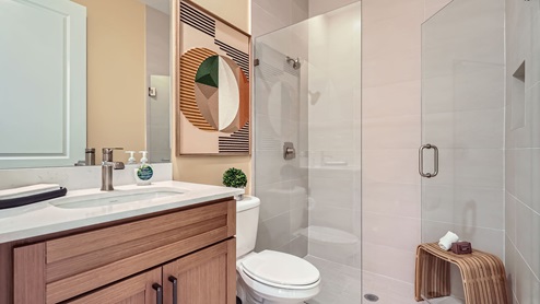 Estrella Square Decorated Model Home Interior