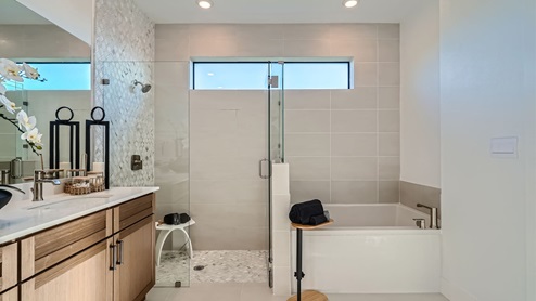 Estrella Square Decorated Model Home Interior