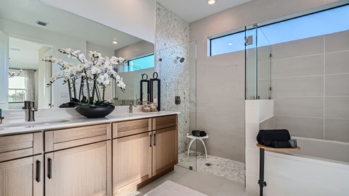 Estrella Square Decorated Model Home Interior