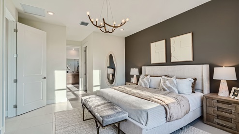 Estrella Square Decorated Model Home Interior