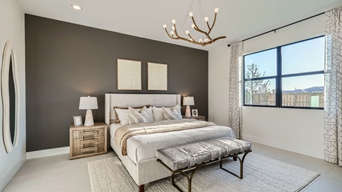 Estrella Square Decorated Model Home Interior