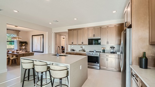 Estrella Square Decorated Model Home Interior