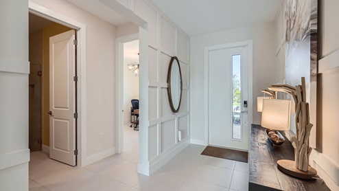 Estrella Square Decorated Model Home Interior