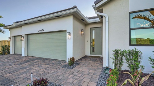 Estrella Square Decorated Model Home Exterior