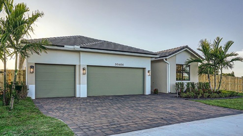 Estrella Square Decorated Model Home Exterior