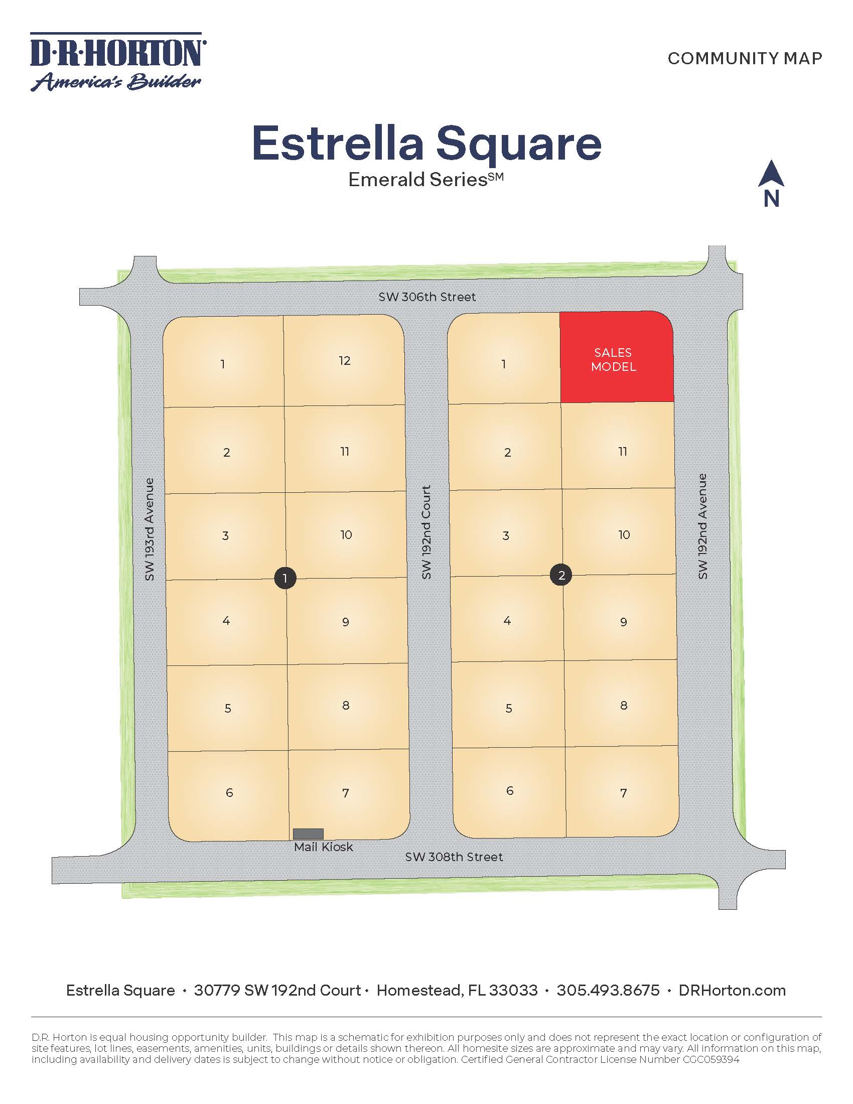 Static Lot Map