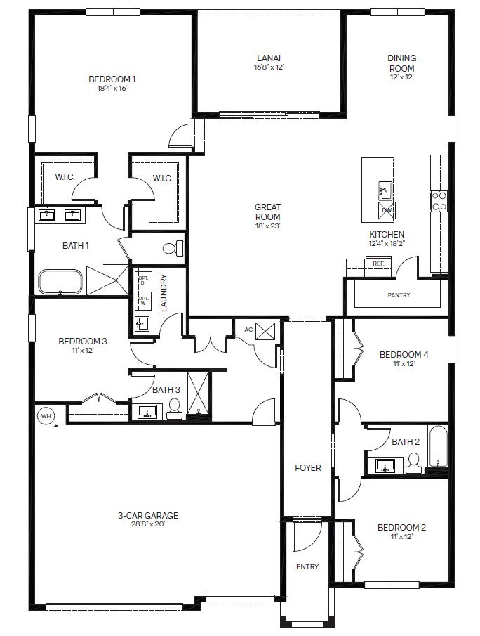 Fraser Floorplan