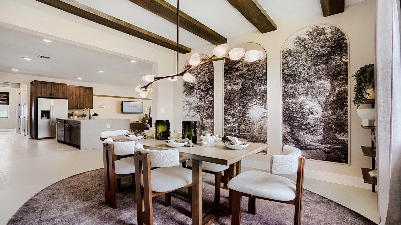 dining room area