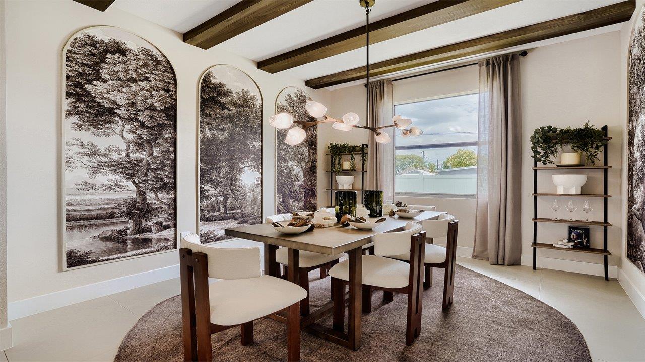 dining room area