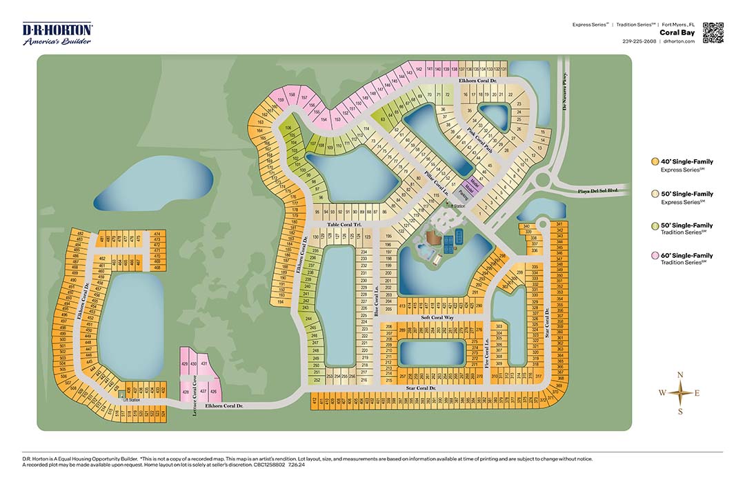 Static Lot Map