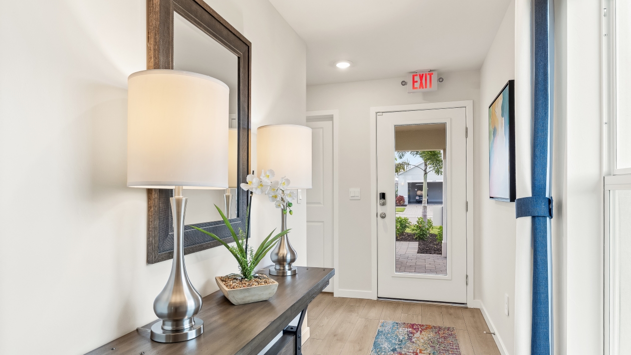 Inside of the Jemison Model Home