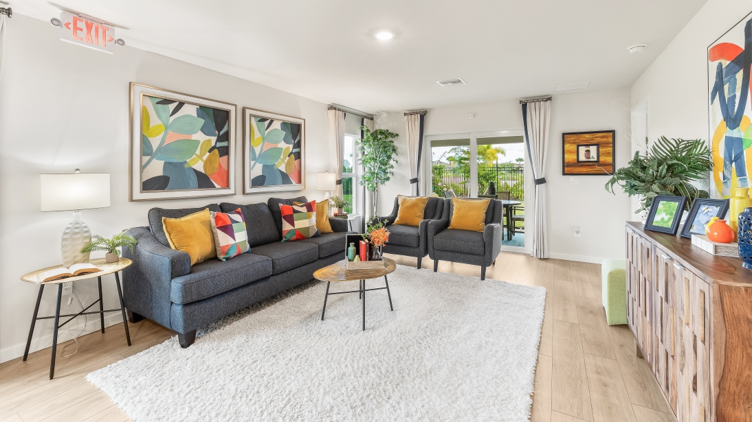 Inside of the Jemison Model Home