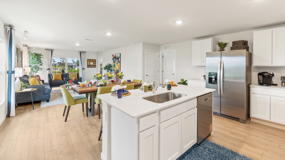 Inside of the Jemison Model Home