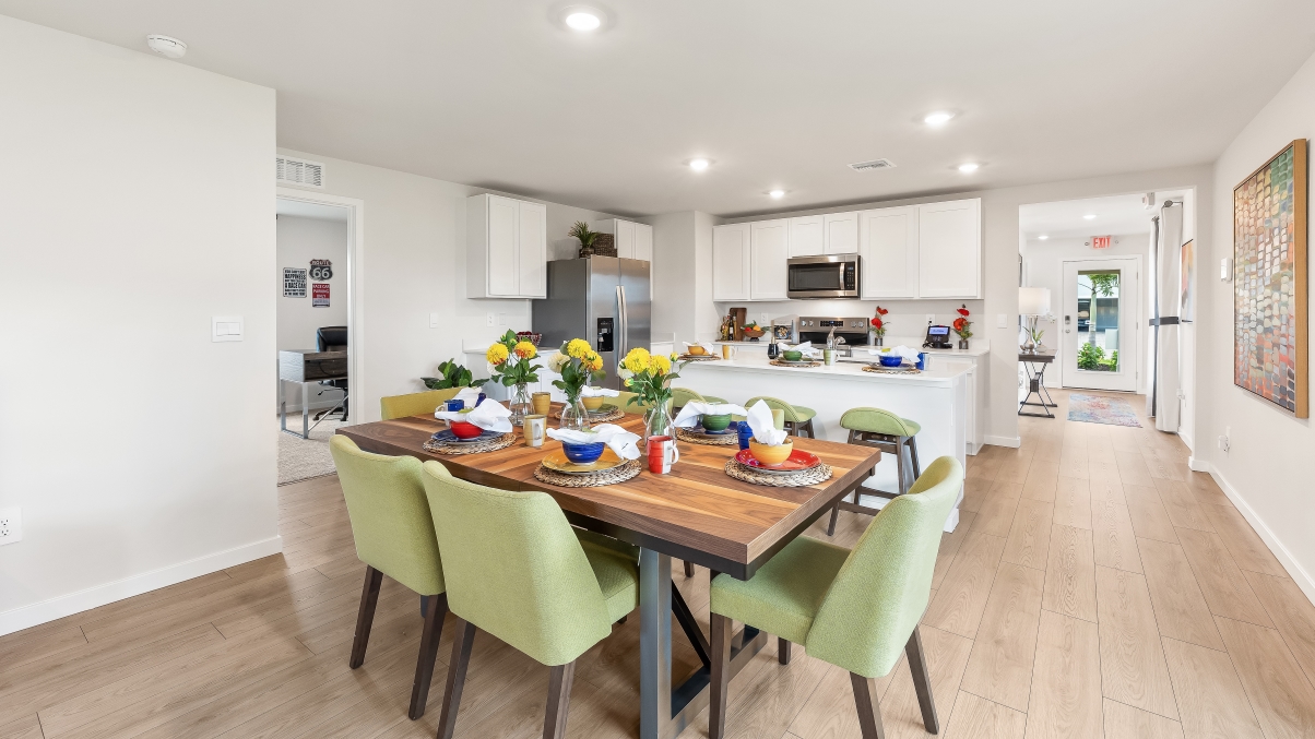 Inside of the Jemison Model Home