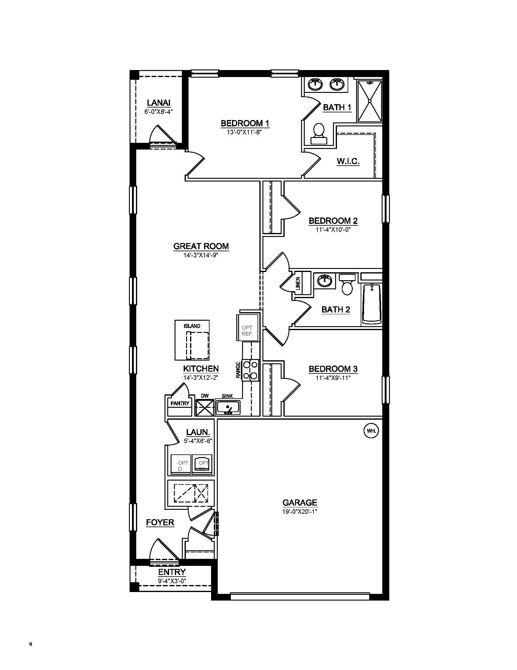 Downing Floorplan