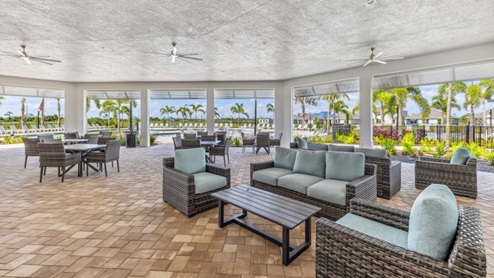 Amenity Center Patio