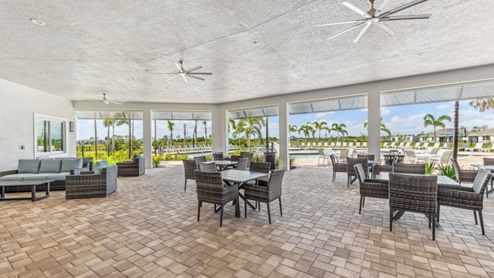 Amenity Center Patio