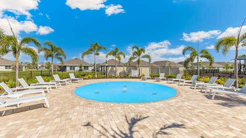 Amenity Center Splash Pad