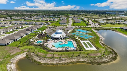 Amenity Center Ariel