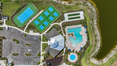 Amenity Center Ariel