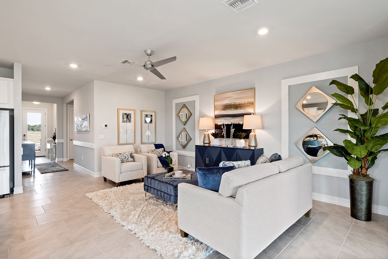 Inside of the Delray Model